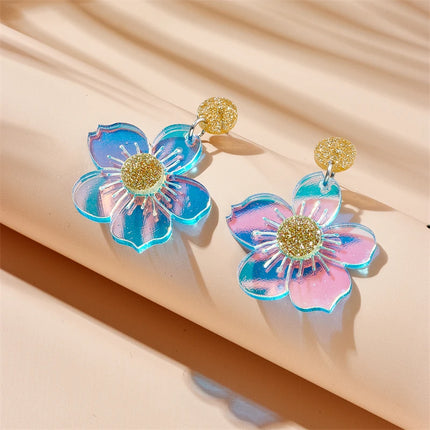 Flowers Drop Earrings