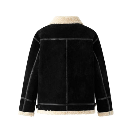 Casual Fleece Lined Cotton Coat