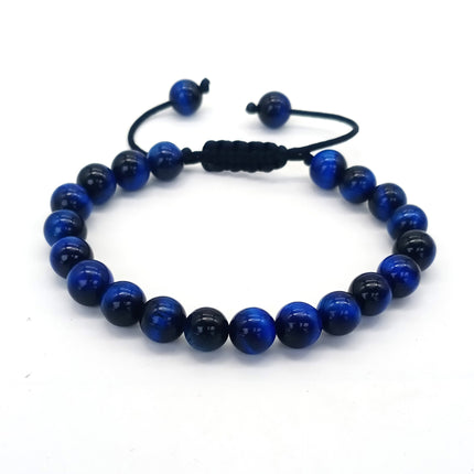 8mm Tiger Eye Stone Beads Bracelet