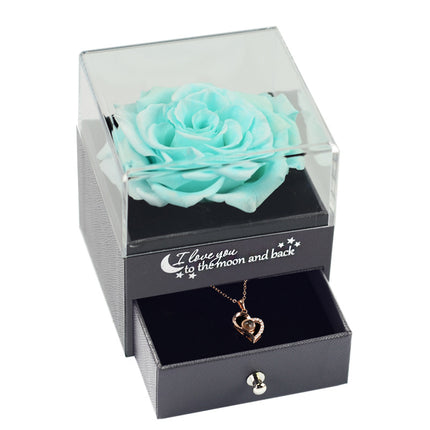 Eternal Flower Jewelry Box Rose