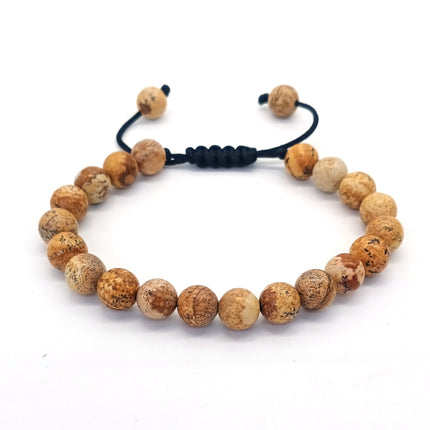 8mm Tiger Eye Stone Beads Bracelet
