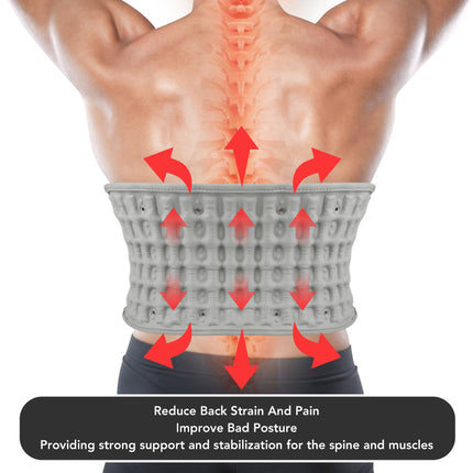 Electric Heating Waist Support with Vibration Massage