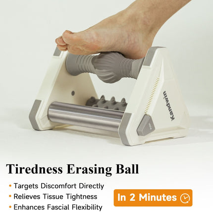 Three in one massage for foot and heel pain