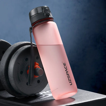 Sport Water Bottle Portable Leakproof Shaker - AlluNeedt