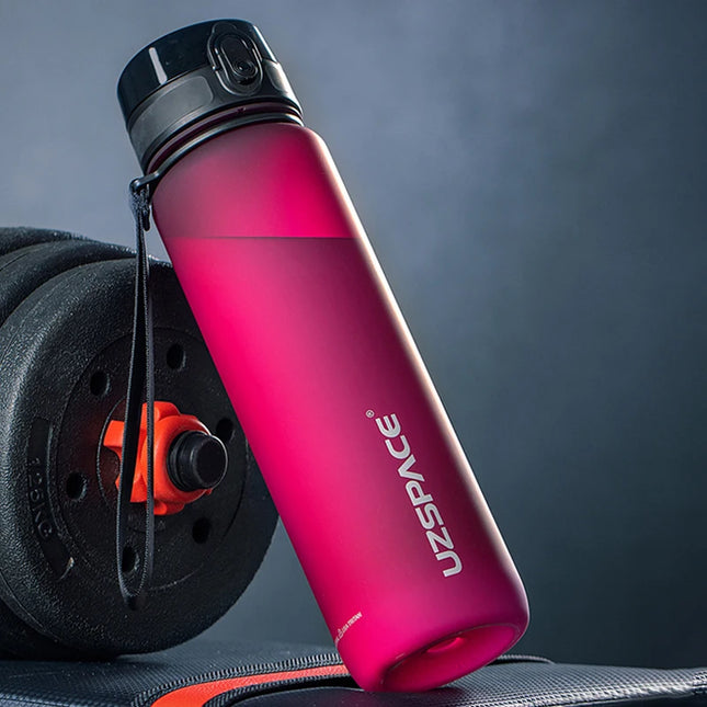 Sport Water Bottle Portable Leakproof Shaker - AlluNeedt