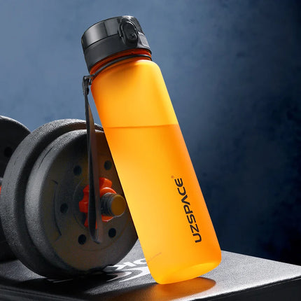Sport Water Bottle Portable Leakproof Shaker - AlluNeedt
