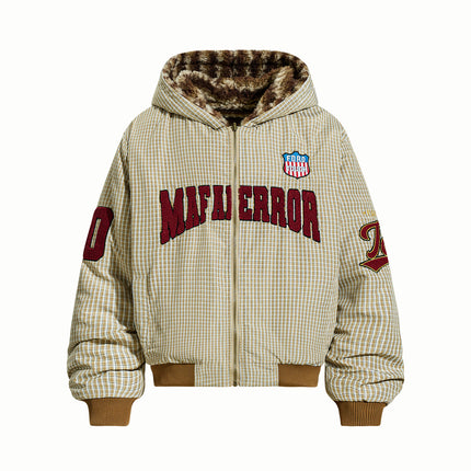 Reversible Hooded Fleece Jacket for Men and Women