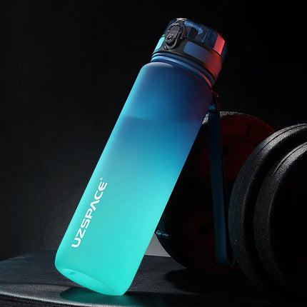Sport Water Bottle Portable Leakproof Shaker - AlluNeedt