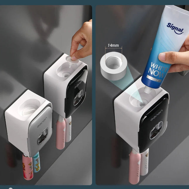 Wall-Mounted Bathroom Toothpaste Squeezer - AlluNeedt