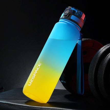 Sport Water Bottle Portable Leakproof Shaker - AlluNeedt