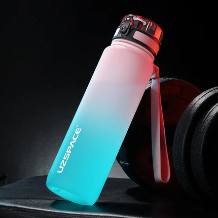 Sport Water Bottle Portable Leakproof Shaker - AlluNeedt