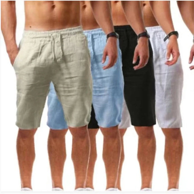 Summer Breathable Solid Color Short