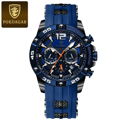 POEDAGAR Luxury Casual Men Watch - AlluNeedt
