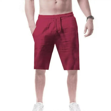 Summer Breathable Solid Color Short
