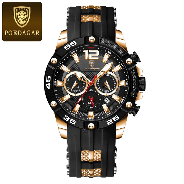 POEDAGAR Luxury Casual Men Watch - AlluNeedt