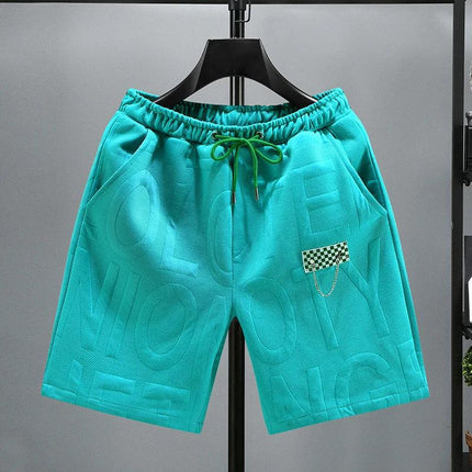 New Fashion knitted Shorts Men Comfortable Elastic Waist Clothing Male Breathable Short Trousers plus size.