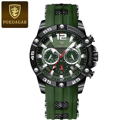 POEDAGAR Luxury Casual Men Watch - AlluNeedt