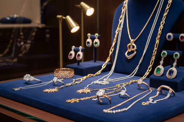 <h4><strong>New in</strong></h4><h1>Jewellery </h1>